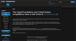 Desktop Screenshot of cyberfoundations.org